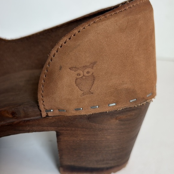 Sandgrens Sweden Brett low closed-back clogs tan leather - Picture 12 of 16